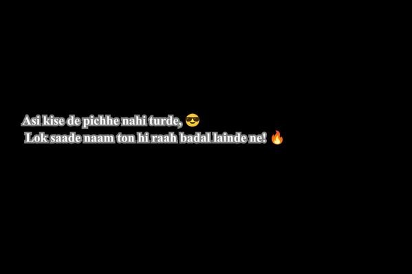 2 lines Badmashi Shayari in Punjabi