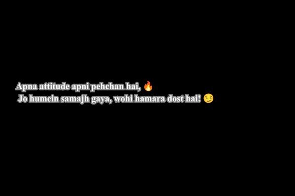 Boys Attitude Shayari