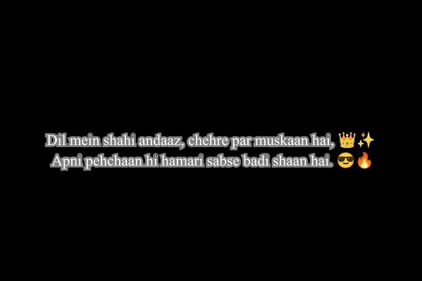 Royal Shayari