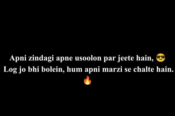 Best 2 lines Badmashi Shayari Attitude for Boy