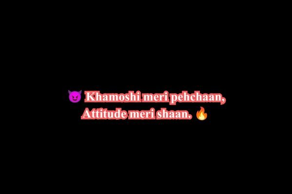 Badmash Ki Shayari